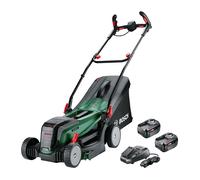 Bosch UniversalRotak 37-550 Cortacésped a Gasolina de Empuje, Ancho 37cm para 550m², Sistema de Cuchillas Giratorias, Altura Corte 2.5-7cm