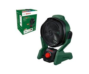 Bosch Ventilador portátil sin cable UniversalFan 18V-1000 (sin batería, sistema de 18 voltios, para bricolaje, camping y más, volumen de flujo de aire: 1000 m³/h, en caja)