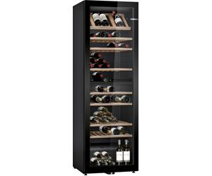 BOSCH Vinoteca libre instalación KWK36ABGA, INFINITY 360, Cíclico, Negro, Mas de 50 botellas. Medidas 186x60x61 Cm