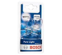 Bombilla incandescente BOSCH W21W Pure Light 12V/21W, 2 Pieza
