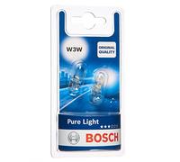 Bombilla BOSCH W3W Pure Light 12V/3W, 2 Pieza