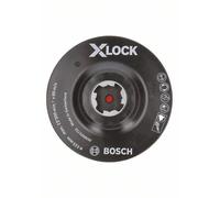 Bosch Professional - Plato de soporte (con autoadhesivo, X-LOCK, Ø115 mm), Negro