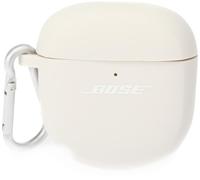 Bose Funda para el Estuche de los QuietComfort Earbuds II, con Parte Exterior de protección de Silicona, con mosquetón de Transporte de Aluminio, Soapstone