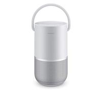 Bose Portable Smart Speaker - Altavoz portátil con control de voz Alexa integrado, Color Plata