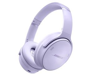 Bose QuietComfort Headphones, Auriculares inalámbricos con cancelación de ruido, Auriculares de diadema con Bluetooth, micrófono y cable con hasta 24 horas de autonomía, Lila Claro - Edición Limitada