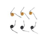 BoSeam Cepillo Lateral, Compatible con Roborock Qrevo Curv 2 Flow, Aspiradora (6 Piezas) Partes