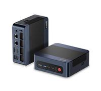 BOSGAME Mini PC M4 Neo, mini computadoras con AMD Ryzen 7 7840HS, 32GB DDR5 1TB PCle SSD, 4K Triple Display, USB 4.0, Oculink, Dual 2.5G LAN, Wi-Fi 6E/BT5.2, Micro computadoras de escritorio para