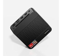 BOSGAME P1 PC Mini con Windows 11 Pro, PC Ligera para Juegos, AMD Ryzen 7 5700U, 8C/16T hasta 4.3GHz, 32GB RAM DDR4, 1TB SSD PCIe 3.0, Triple Pantalla 4K@60Hz, HDMI, USB-C, USB3.2, LAN 2.5G