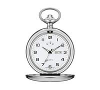 BOSHIYA - Reloj de cuarzo suave para hombre, esfera luminosa digital árabe clásica con cadena, Navidad, graduación, cumpleaños, para hombres mayores, B, talla única