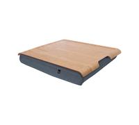 Bosign Bandeja de regazo para portátil Bosign Madera de sauce-sal y pimienta gris