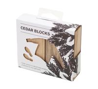 Bosign Bloque de fragancia Bosign de madera de cedro blanco 4-pack