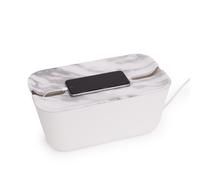 Bosign Caja para cables Cable Organiser M tapa impresión mármol