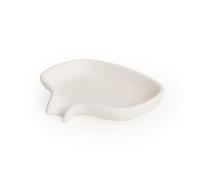 Bosign Jabonera silicona con pico para goteo blanco