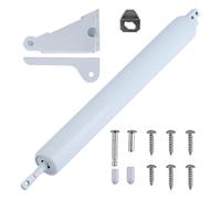 Bosiyrggrl 1 Juego de Cierrapuertas Tormentas, Cierrapuertas con Mosquitera, Soporte Neumático para Puerta, de Seguridad para Ventanas con Retención de Apertura.