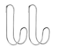 Bosiyrggrl 2 Flexibles para Manguera de Jardín - Soporte de Acero Inoxidable para Colgar Mangueras de Agua.