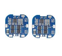 Bosiyrggrl 2 Piezas 4S 10A 14.8V 18650 Li-Ion Placa de Carga de BateríA de Litio Barredora Placa de ProteccióN de BateríA de Litio Solar