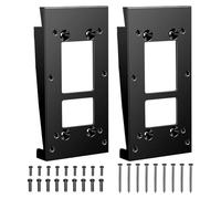 Bosiyrggrl 2 Piezas de Soporte de Revestimiento de Vinilo para Timbre Compatible con Ring Video Doorbell, Video Doorbell 1.ª Generación 2, 3, 3+