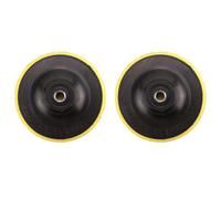 Bosiyrggrl 2Pcs 100Mm Pulidor Bonnet Pad ÁNgulo Amoladora Rueda Pulido Disco de Papel de