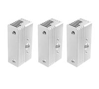 Bosiyrggrl 3 Piezas para Bloque de Enfriamiento de Disipador de de Aluminio de Extrusor Sprite para Impresora 3D Ender3S1 Plus Pro/CR10 Smart Pro/Sermoon V1Pro