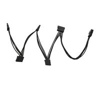 Bosiyrggrl 4Pin IDE 1 una 5 15Pin Cable Divisor de Fuente de AlimentacióN de Disco Duro para Disco Duro DIY Sever PC 18AWG EnergíA