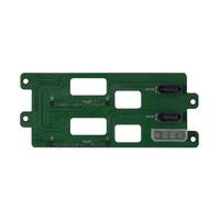 Bosiyrggrl Accesorios de Placa Base de Interfaz para Chasis NAS, Piezas de Reparación para Servidores de Almacenamiento, Material FR4, Placas de Circuito del Chasis NAS2