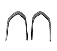 Bosiyrggrl Accesorios del de la DecoracióN del Volante del Coche Cubierta Trim Estilo de Fibra de Carbono para F20 F22 F30 F32 X5 F15 X6 F16 M-Sport ABS