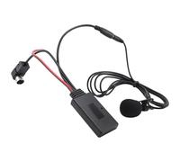 Bosiyrggrl Adaptador AUX Bluetooth para Coche Audio InaláMbrico Llamada TelefóNica MicróFono Manos para -121B AI-Net -9857-9886