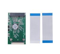 Bosiyrggrl Adaptador MSATA SSD A CE ZIF Mini PCI-e MSATA SSD A Tarjeta Convertidora de Transferencia de Tarjeta Convertidora de 40 de 1,8 Pulgadas