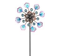 Bosiyrggrl Adornos de Metal para Jardinería de Viento Arte Pastoral para Patio y Jardín de Viento