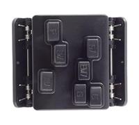 Bosiyrggrl Ayudas para la Enseñanza de Acordes de Ukelele, Dispositivo Auxiliar de Práctica para Tocar y Cantar Ukelele para Personas Perezosas, Presionador de Cuerdas con un Solo