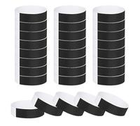 Bosiyrggrl Bandas de Brazo para Eventos, 200 Piezas de Pulseras de Fiesta Impermeables Autoadhesivas para Eventos de Fiesta Clubes Concierto A