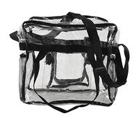 Bosiyrggrl Bolso Transparente Bolso Transparente de Seguridad y Viaje de Estadio, Ver a TravéS de la Bolsa de Mano para el Trabajo, Juegos Deportivos y Conciertos
