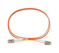 Bosiyrggrl Cable de Puente de 1M Cable de ConexióN óPtica DúPlex Multimodo LC-LC LC a LC Fibra óPtica