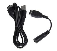 Bosiyrggrl Cable del Cargador Y 3.5Mm Jack de Uricular Cabledel Adaptador para Gameboy Advance SP
