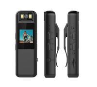 Bosiyrggrl Cámara Deportiva Portátil de Mano HD 1080P de 2 Millones de Píxeles, Grabadora de Reuniones con Funcionalidad de Pantalla Incorporada