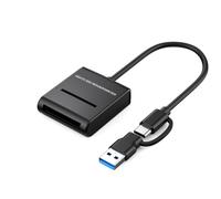 Bosiyrggrl Carcasa para Disco Duro Externo MSATA, Unidad de Estado Sólido de Alta Velocidad de 6 Gbps, Cable Tipo C, Mini USB 3.1, Easy Drive USB 3.0+Tipo C