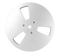 Bosiyrggrl Carrete de Cinta Vacío de 7 Pulgadas Carrete de Cinta Vacío de 1/4 de Pulgada con 3 Orificios Resistentes Al Viento Carrete Abierto Carrete de Captación de Sonido para Grabación B