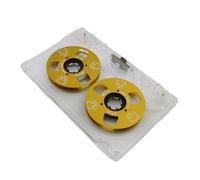 Bosiyrggrl Cinta Adhesiva de Doble Cara Vacía de Metal Mini Que Puede Grabar 45 Minutos. Cinta de Casete en