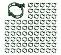 Bosiyrggrl Clips de Plástico para Soporte de Plantas, Herramienta de Fijación de Injerto de Protección de Vid de Plantas Reutilizable para Suministros de Jardín de Tomates Vegetales,A