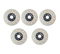 Bosiyrggrl Cuchilla de Corte de Amoladora Angular para Cerámica de Piedra, Hoja de de Azulejo Súper de 4 Pulgadas, Disco de Molienda de Corte de Azulejos y de 5PC