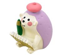 Bosiyrggrl E Estatua de Estatuillas de Resina en Miniatura: Escultura de Rana para DecoracióN de JardíN y Escritorio de Hadas al Aire Libre Estatua de Estatuilla Adorable