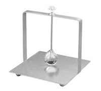 Bosiyrggrl Elegante Servilletero Cuadrado de Hierro Dorado con Detalles de Cristal, Organizador de Pañuelos Independiente, Organizador de Pañuelos B