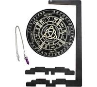 Bosiyrggrl Expositor de Péndulo, Soporte para Péndulo con Piedras Ornamentales, Expositor de Cristales para Joyería, Ideal para Lectura A