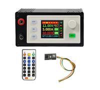 Bosiyrggrl Fuente de Alimentación Regulada de CC SK150S + Kit IR. Convertidor Reductor de CC. Fuente de Alimentación Regulada Ajustable. Módulo de Carga Solar de 8 A y 150 W.