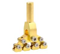 Bosiyrggrl Herramienta Profesional y Resistente para Prensar Trastes Fractales de Guitarra de Metal, Herramienta de Luthier para Guitarra.