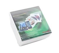 Bosiyrggrl Juego de 100 CD/DVD de Doble Cara, Resistente A Arañazos y Al Polvo, con Ranura para CD, Color