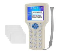 Bosiyrggrl Lector de Tarjetas Inteligentes RFID NFC + Duplicador RFID de 5 Tarjetas UID 125K 13,56 MHz Escritor de Claves IC/ID Programador RFID Replicador de Claves