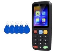 Bosiyrggrl Lector Duplicador de Decodificador NFC con Chip Inteligente RFID X7 + Copiadora de Etiquetas de 5XCUID 125 KHz 13,56 MHz Tarjeta Clonadora de Insignias