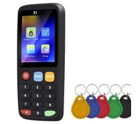 Bosiyrggrl Lector Duplicador de Decodificador NFC con Chip Inteligente RFID X7 + Copiadora de Etiquetas de 5XUID de 125 KHz y 13,56 MHz con Clonación de Tarjetas de Identificación