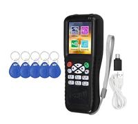 Bosiyrggrl Lector y Escritor de Tarjetas Inteligentes RFID NFC X100 + RFID de 5 X 5200, Duplicador, Programador de Tarjetas de Identificación con IC, Copiadora de Claves Cifradas